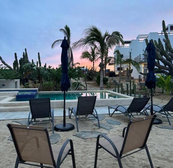 מיטת קינג בסוויטה, Villas Del Scarlet Cardones