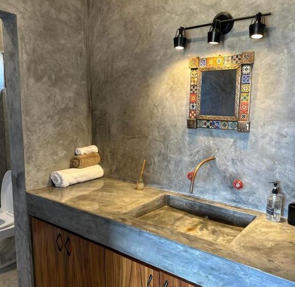 מיטת קינג בסוויטה, Villas Del Scarlet Cardones