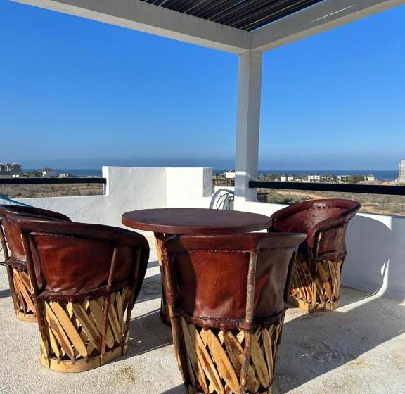 מיטת קינג בסוויטה, Villas Del Scarlet Cardones