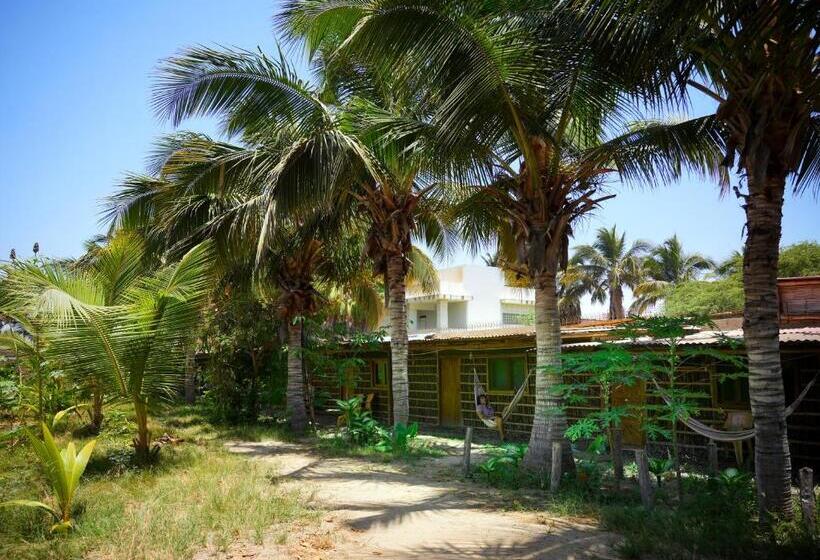 Номер Стандарт Вид на Сад, Casa Tito Máncora   Bungalow Privado