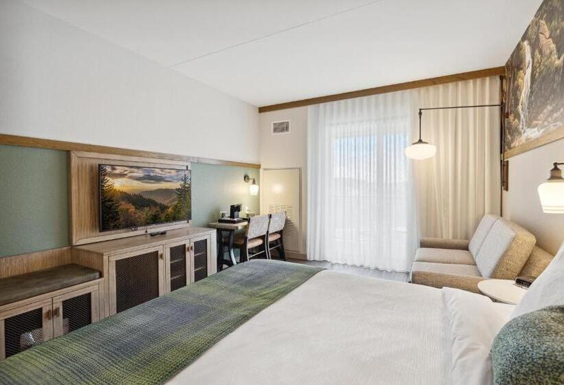 带大床的标准间, Dollywood S Heartsong Lodge & Resort