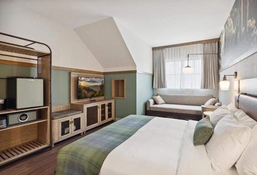 适合残疾人士使用的带超级大床的标准间, Dollywood S Heartsong Lodge & Resort