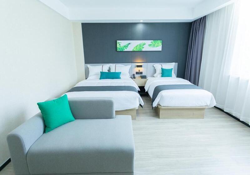 Семейный Номер Superior, Thank Inn Plus Xing An Senfa Four Season Flower City