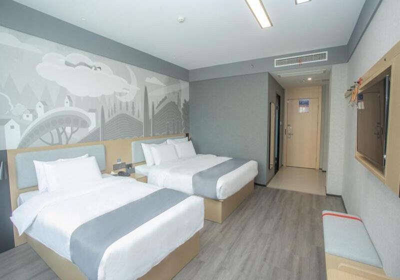 Семейный Номер, Thank Inn Hotel Changsha Ningxiang Avenue High Speed Railway Station