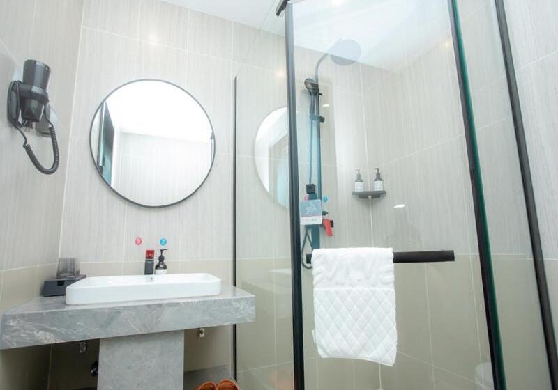 Семейный Номер, Thank Inn Hotel Changsha Ningxiang Avenue High Speed Railway Station