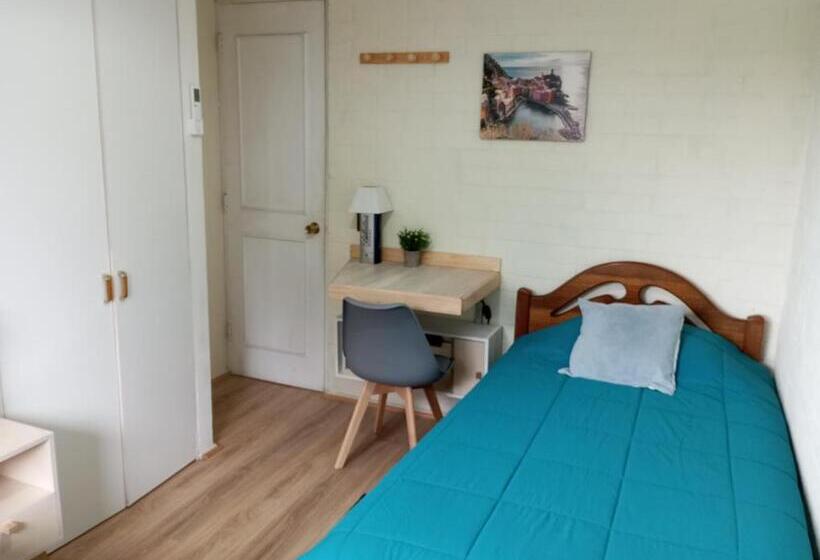 اتاق استاندارد با سرویس بهداشتی مشترک, Hostal Rucatremo