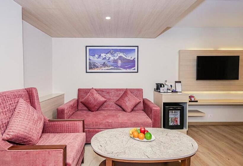 스탠다드 룸 킹사이즈 침대, Regenta Inn Luxinna Heights Mcleodganj