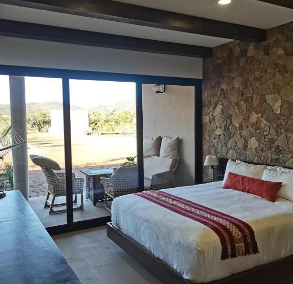 带大床的标准间, Flores De Sal Valle De Guadalupe