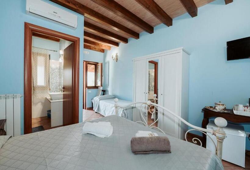 스탠다드 트리플 룸 가든 전망, Agriturismo La Mia Terra