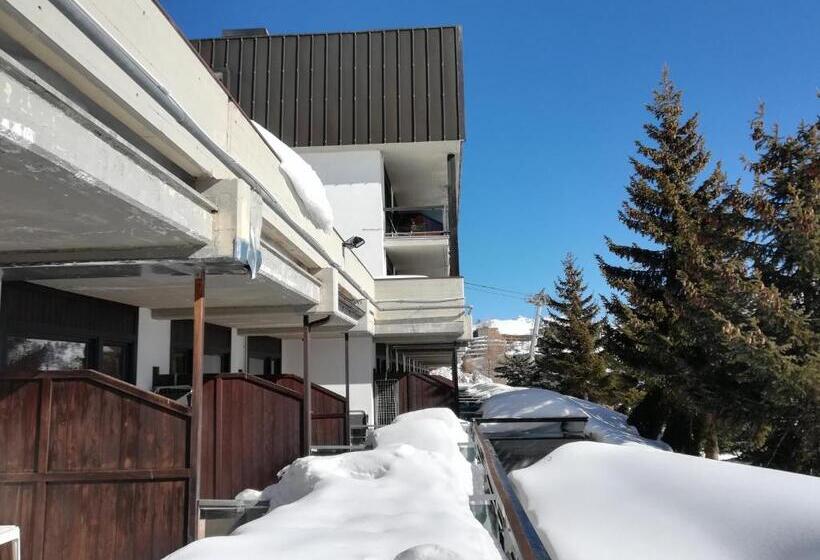 침실 1개 테라스 아파트, Sestriere @ Residence Palace 1