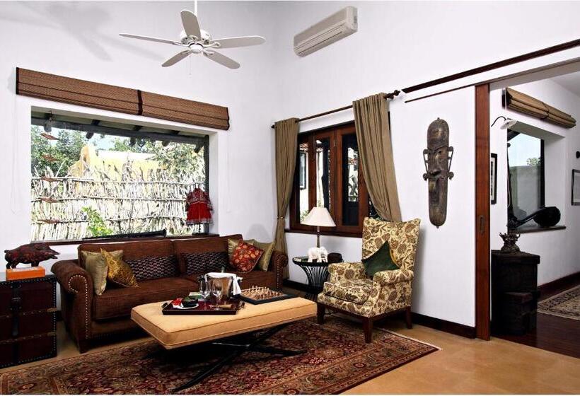 带1个卧室的豪华别墅, Samode Safari Lodge