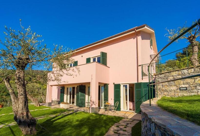 디럭스 룸 바다 전망, Villa Chicchi   Sestri Levante