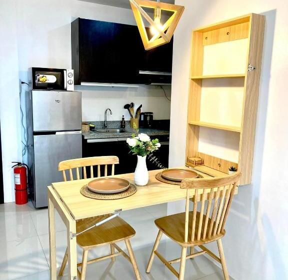 Апартаменты 1 Спальня, Eclectic Haven At Bamboo Bay Cebu