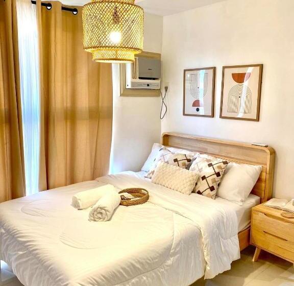 Апартаменты 1 Спальня, Eclectic Haven At Bamboo Bay Cebu