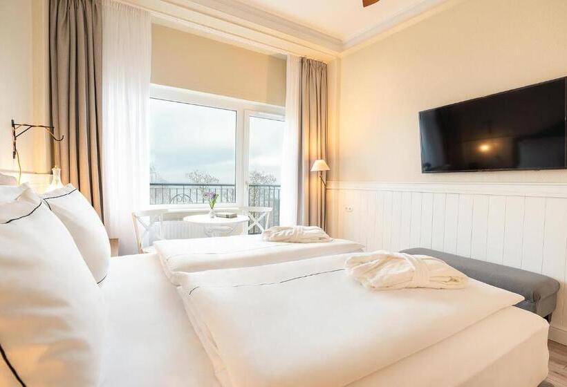 اتاق لوکس با بالکن, Strandhotel Ahlbeck