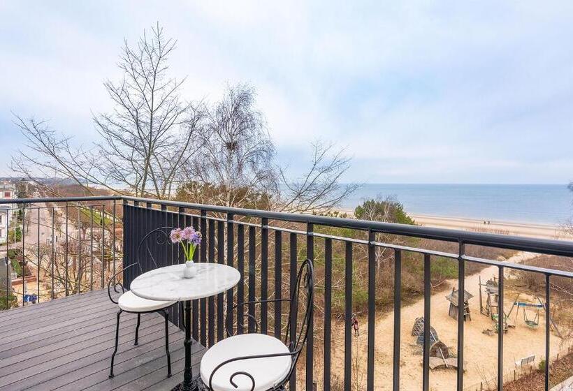 اتاق لوکس با بالکن, Strandhotel Ahlbeck