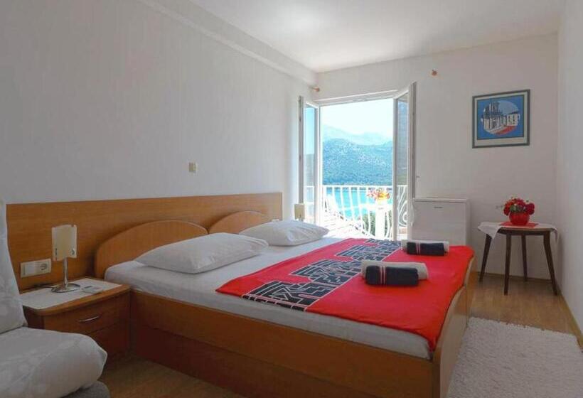 Номер Стандарт Вид на Море с Балконом, Apartments & Room Eva Slano