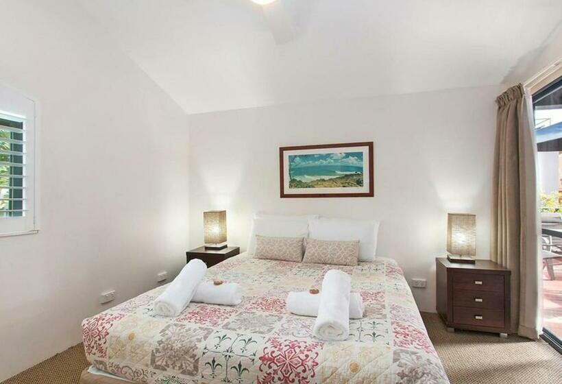 バルコニー付２ベッドルームアパートメント, Byron Bay Beachfront Apartments