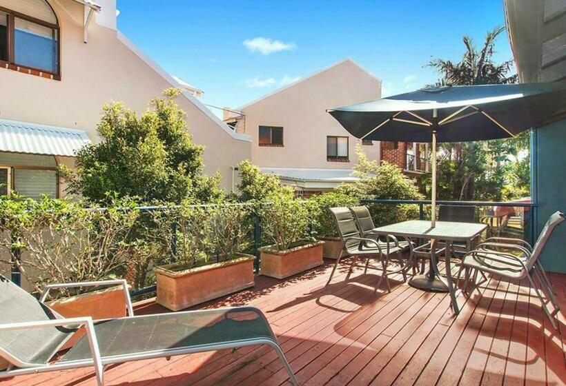 バルコニー付２ベッドルームアパートメント, Byron Bay Beachfront Apartments