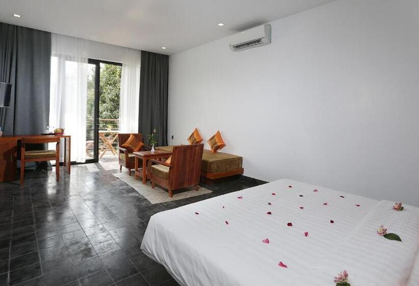 غرفة ديلوكس مزودة بشرفة, Sam So Boutique Villa
