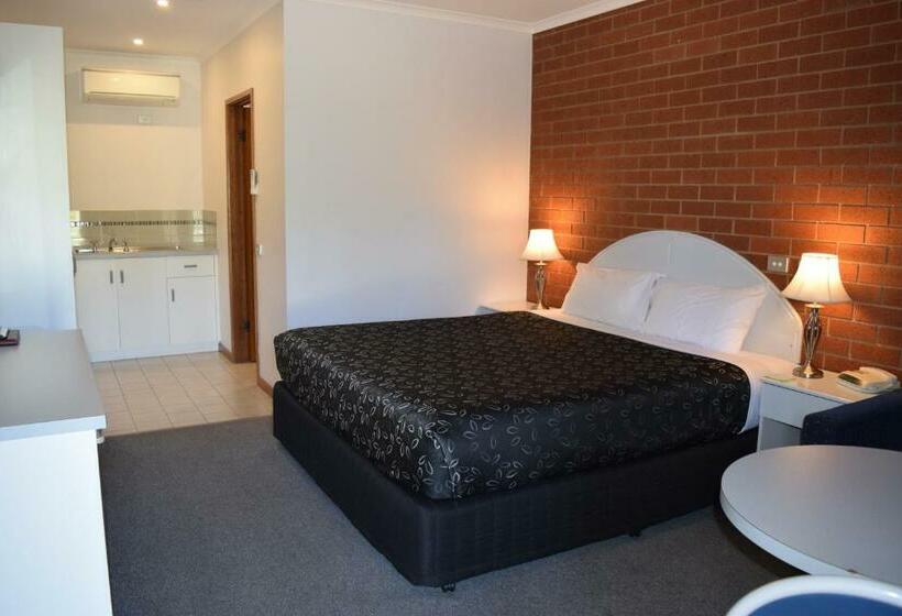 스탠다드 룸 킹사이즈 침대, Barooga River Gums Motor Inn