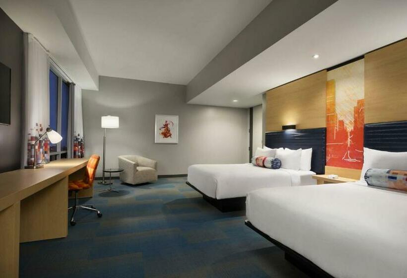 带城市景观的标准间, Aloft Columbia Downtown