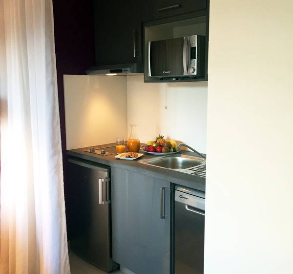 Апартаменты 1 Спальня, Nemea Appart Hotel Quai Victor Tours Centre