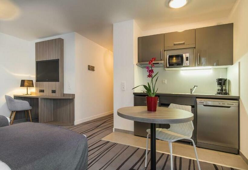 Апартаменты 1 Спальня, Nemea Appart Hotel Quai Victor Tours Centre
