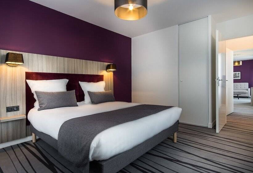 Апартаменты 1 Спальня, Nemea Appart Hotel Quai Victor Tours Centre