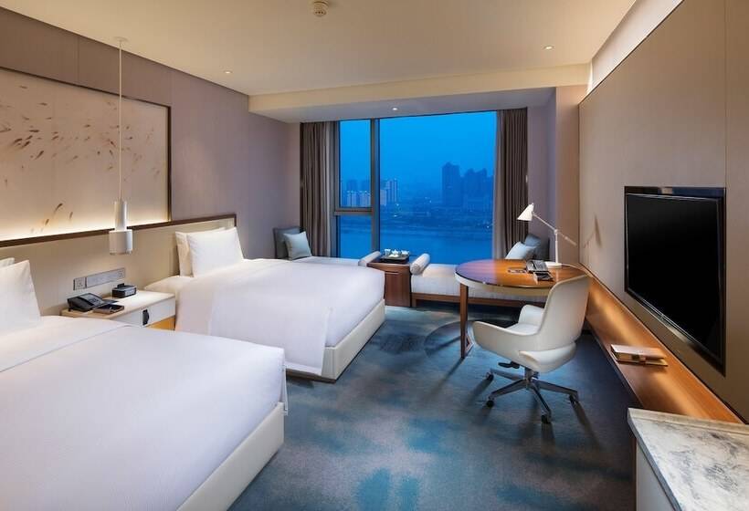 חדר סטנדרט נוף לנהר, Hilton Quanzhou Riverside