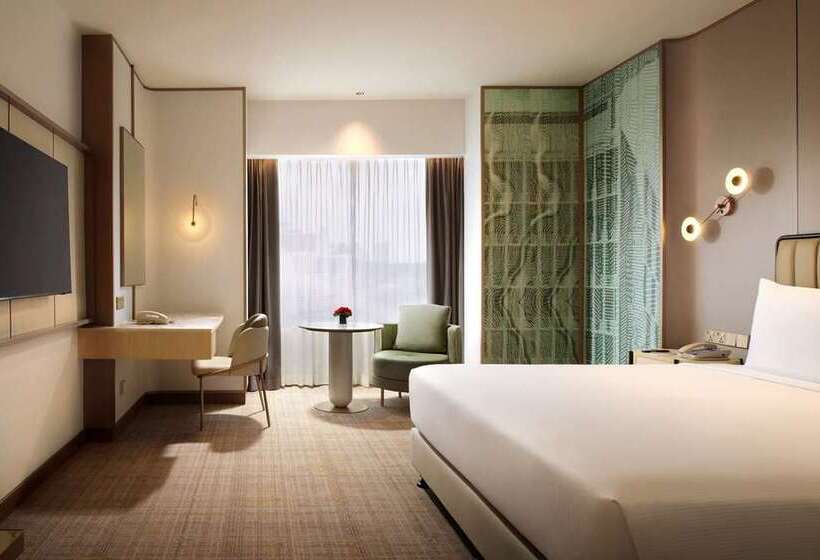 Номер Deluxe Кровать Кинг, Hilton Quanzhou Riverside