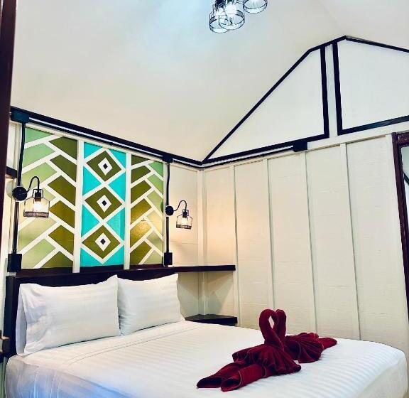 海景标准间带阳台, Lanta L.d. Beach Bungalow