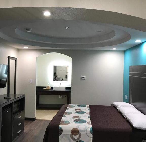 Номер Стандарт Кровать Кинг Адаптированный для Инвалидов, Americas Best Value Inn & Suites Spring / N. Houston