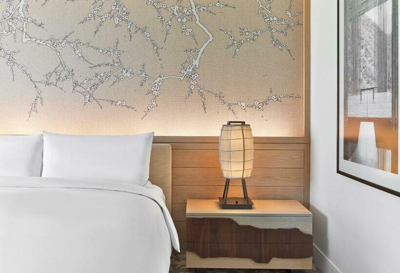 Номер Deluxe Кровать Кинг с Видом, Nobu Hotel Miami Beach