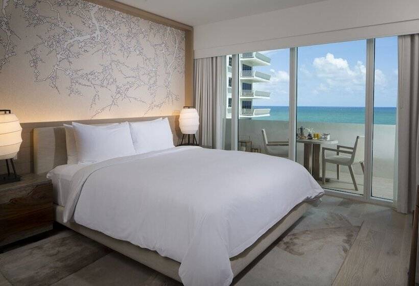 Номер Deluxe Вид на Море, Nobu Hotel Miami Beach