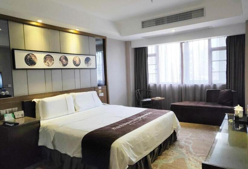 اتاق استاندارد با تخت بزرگ, Lnsail Hotel Shenzhen Luohu Port Railway Station