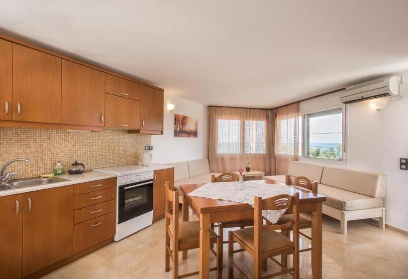 דירת חדר דלוקס, Mythos Beach Hotel Apartments