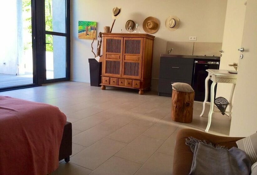 Апартаменты 1 Спальня с Террасой, B&b Le Mas
