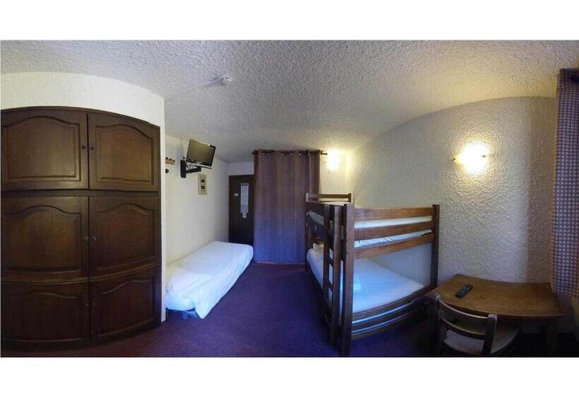 Quarto Estandar com Beliche, Hôtel Les Gardettes