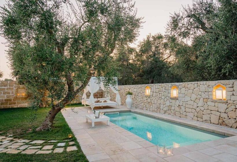 Люкс с Бассейном, Masseria Muntibianchi Agriresort Restaurant & Spa