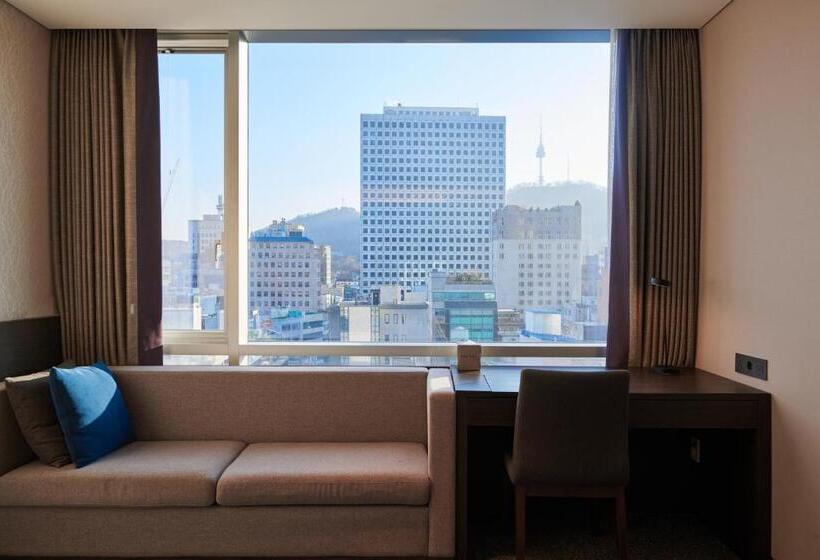 Quarto Estandar Vista Montanha, Nine Tree By Parnas Seoul Myeongdong 2