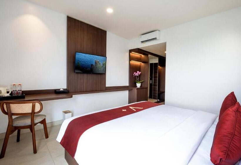 Quarto Deluxe Cama King, Valstar Hotel Canggu