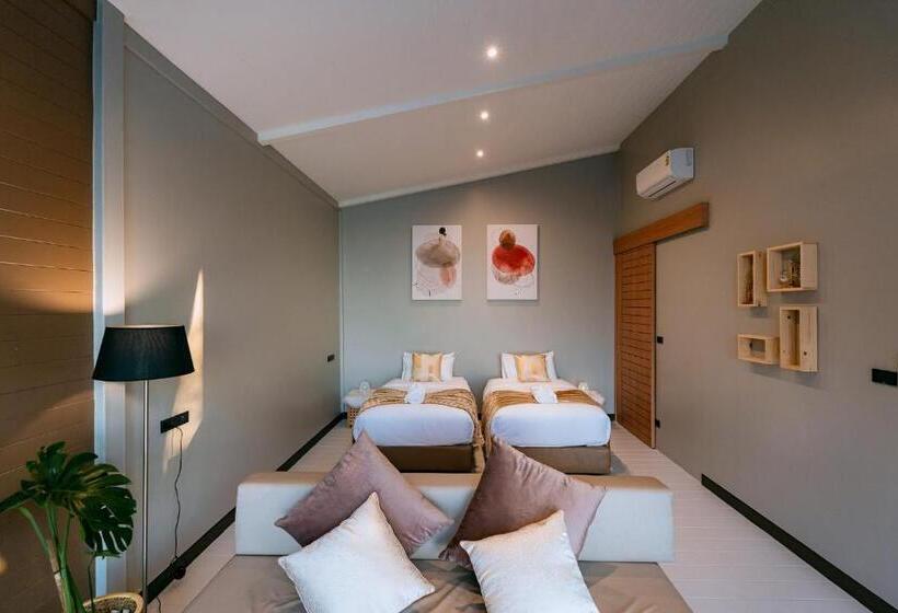 Семейный Номер, Misty Valley Doichang Private Pool Villa