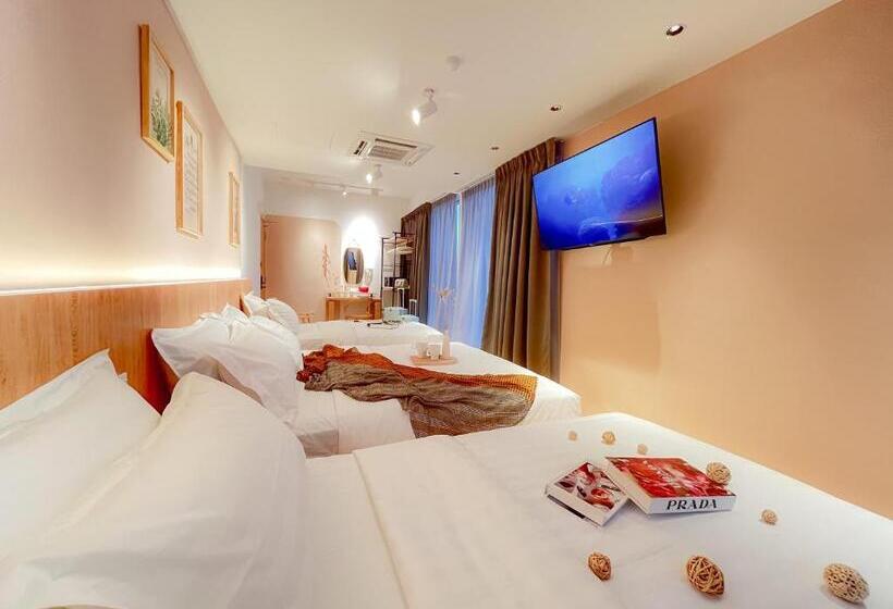 חדר משפחתי חדר אמבטיה משותף, Sleep Box Penang