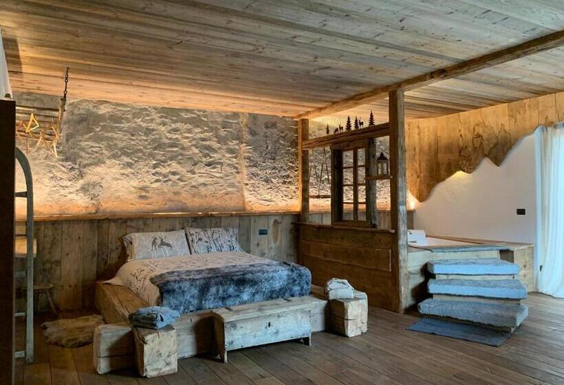 اتاق استاندارد با تخت بزرگ, B&b Da Lucia 2 Bormio