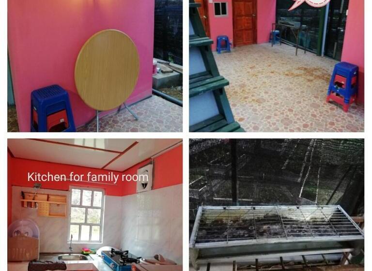 Семейный Номер, Strawberry Rest House Mesilou Kundasang