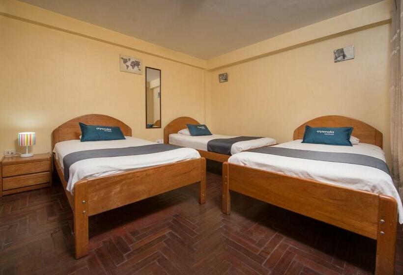 Quarto Triplo Estandar, Ayenda Posada Inn