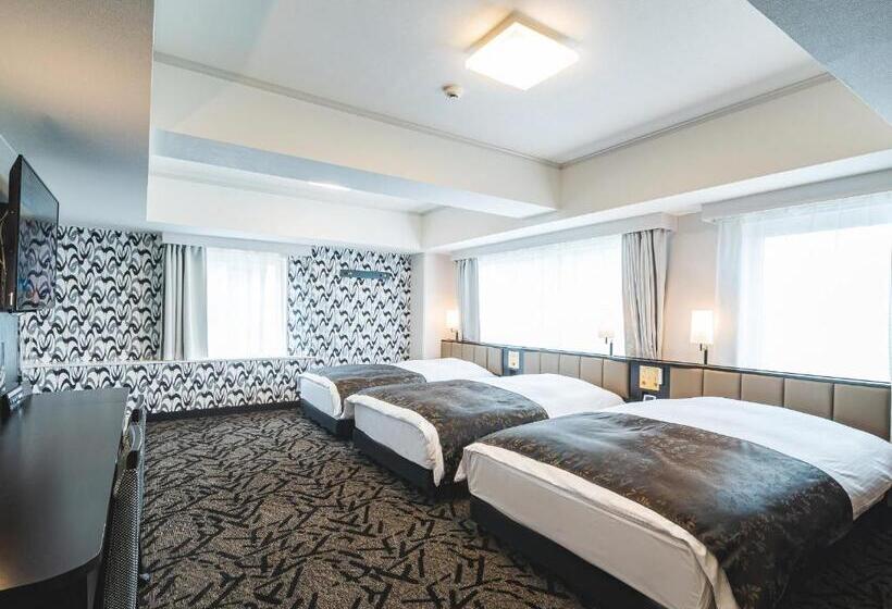 Номер Стандарт Трехместный, Apa Hotel Sapporo Susukino Station Minami