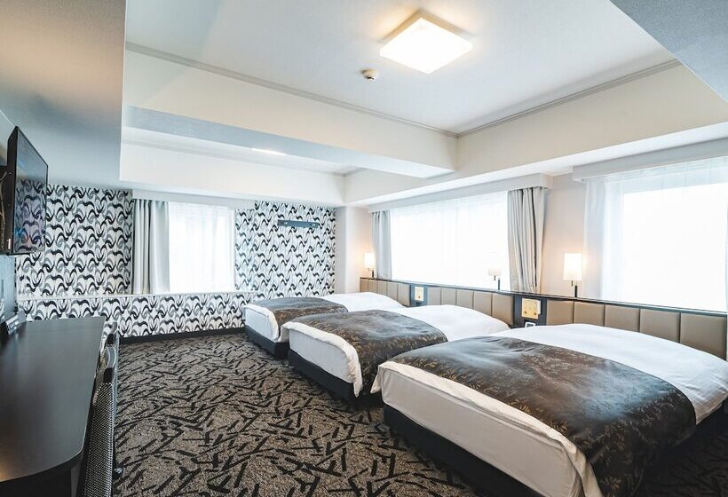 Номер Стандарт Трехместный, Apa Hotel Sapporo Susukino Station Minami