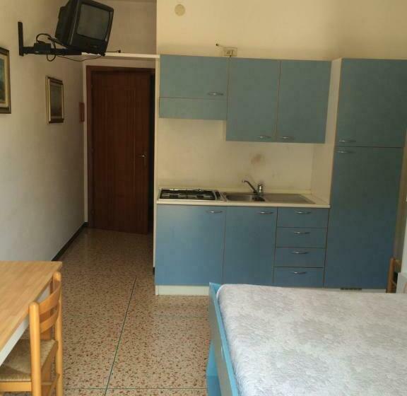 آپارتمان 1 خوابه با چشم‌انداز استخر, Residence La Vignetta